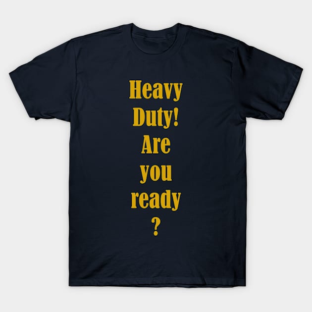 Duty T-Shirt by The Knights T-shirts